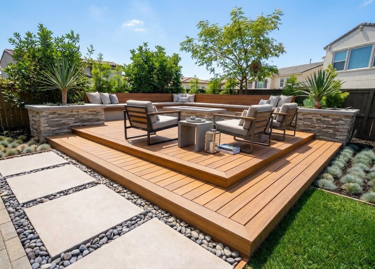 Pool deck finish application